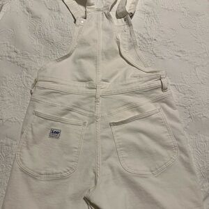 Lee Cream Denim Overalls